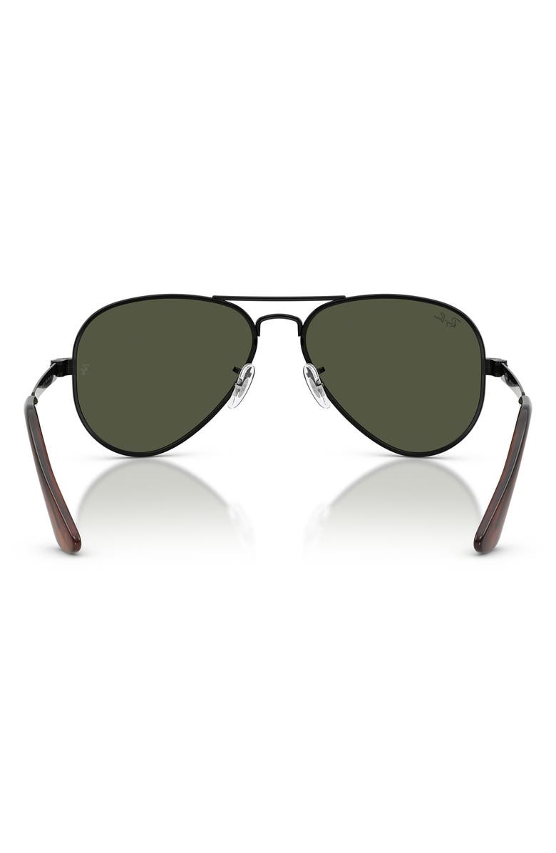 Ray-Ban 58mm Aviator Max Polarized Sunglasses, Alternate, color,