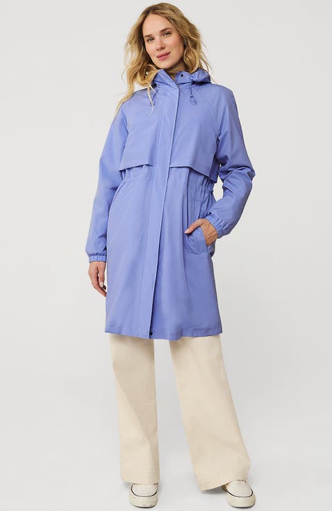 Squall Packable Long Raincoat