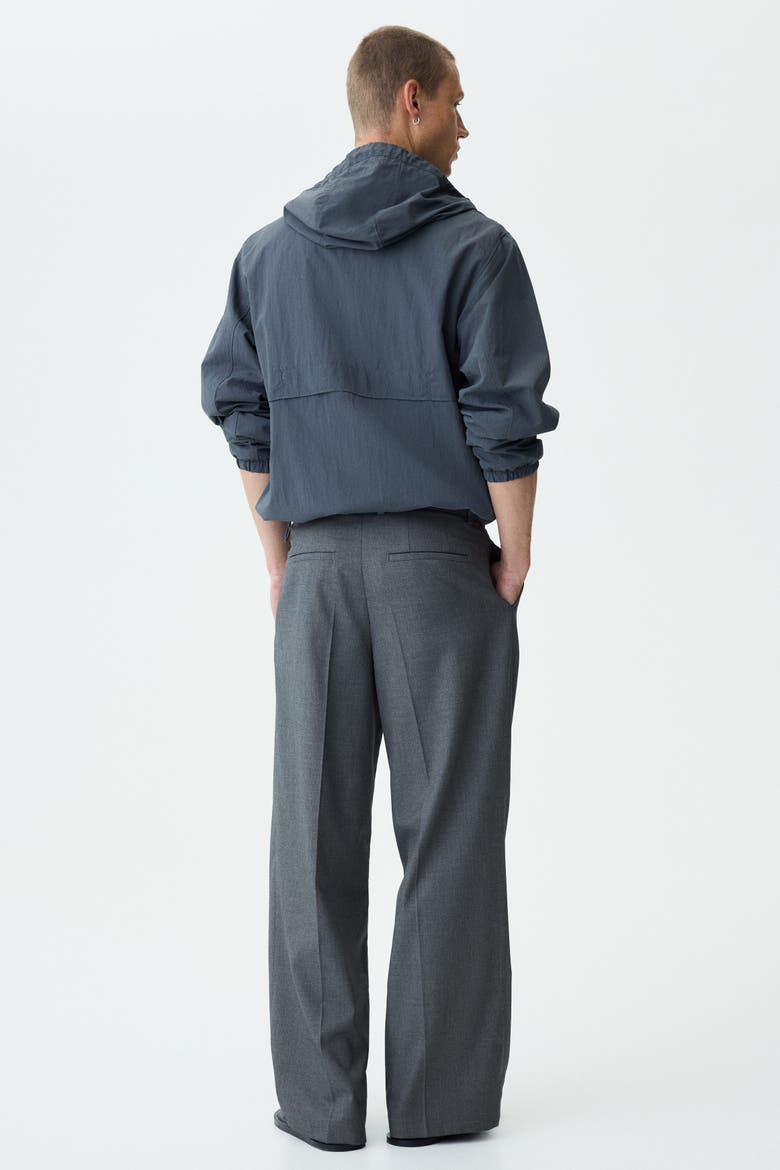 Loose-fit Tailored Pants, Alternate, color, Gray