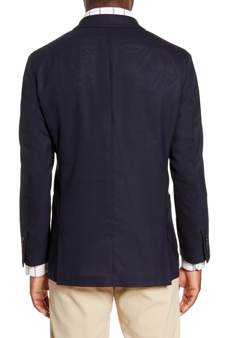 Lavelle Summerweight Navy Wool Blazer, Alternate, color, BLUE