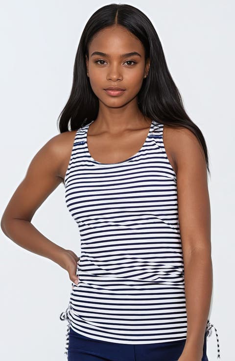 Maya Tankini Swim Top With Removable Cups