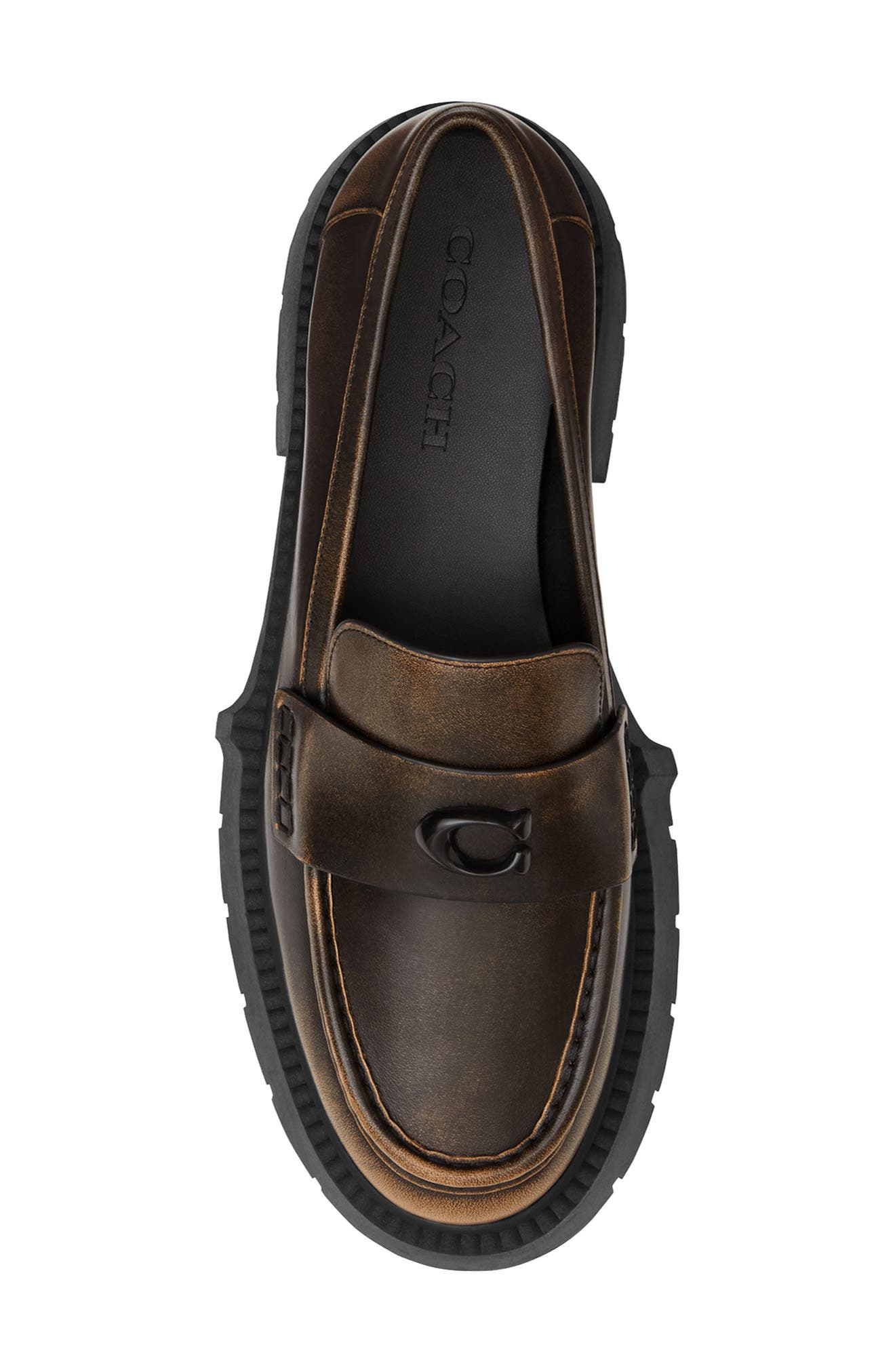 COACH Leah Platform Loafer, Alternate, color, 