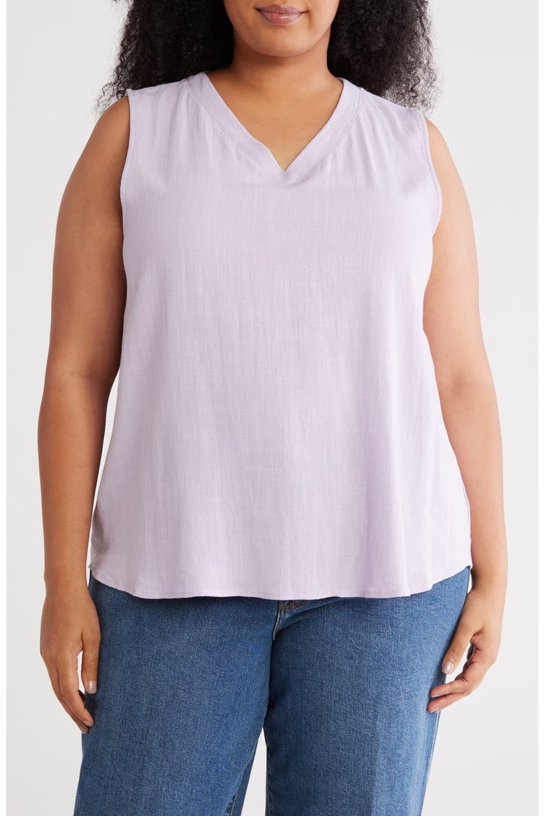 V-Neck Tank, Main, color, LAVENDER