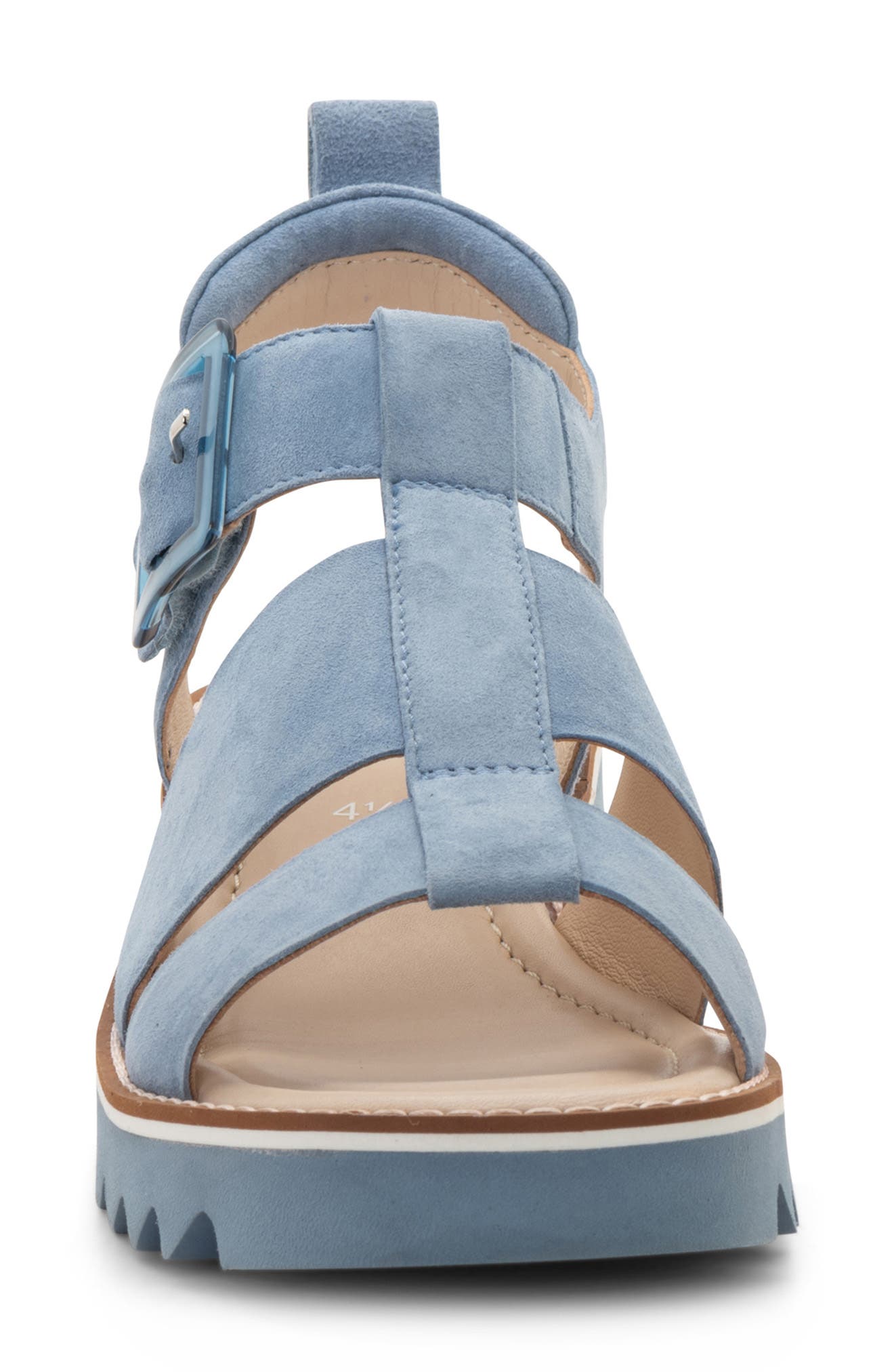ara Palm Sandal, Alternate, color, Cool Blue