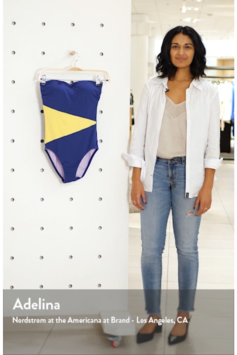 In the Loop Bandeau One-Piece Swimsuit video