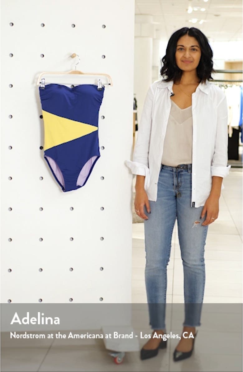 In the Loop Bandeau One-Piece Swimsuit, sales video thumbnail