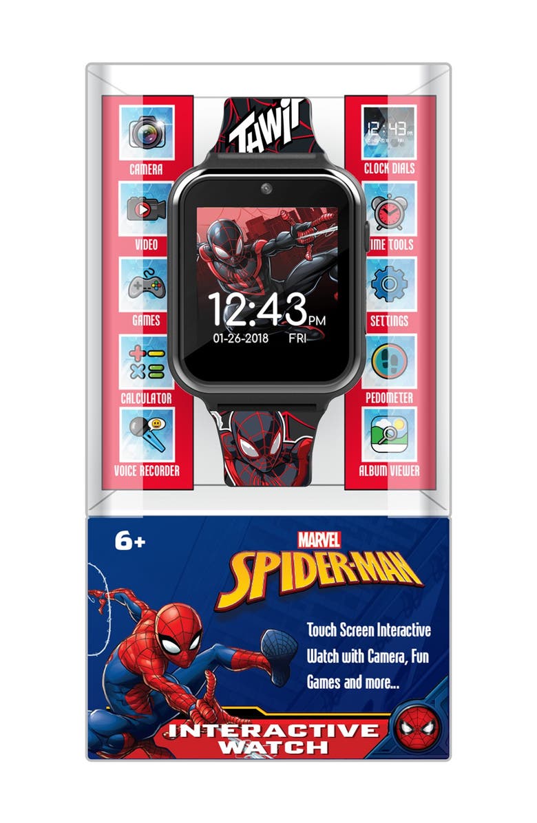 ITIME Spider-Man Interactive Smart Watch, Main, color, 