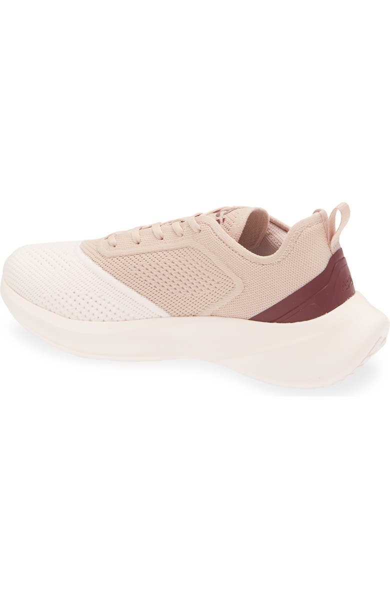 APL TechLoom Dream Running Shoe, Alternate, color, Creme / Rose Dust / Burgundy