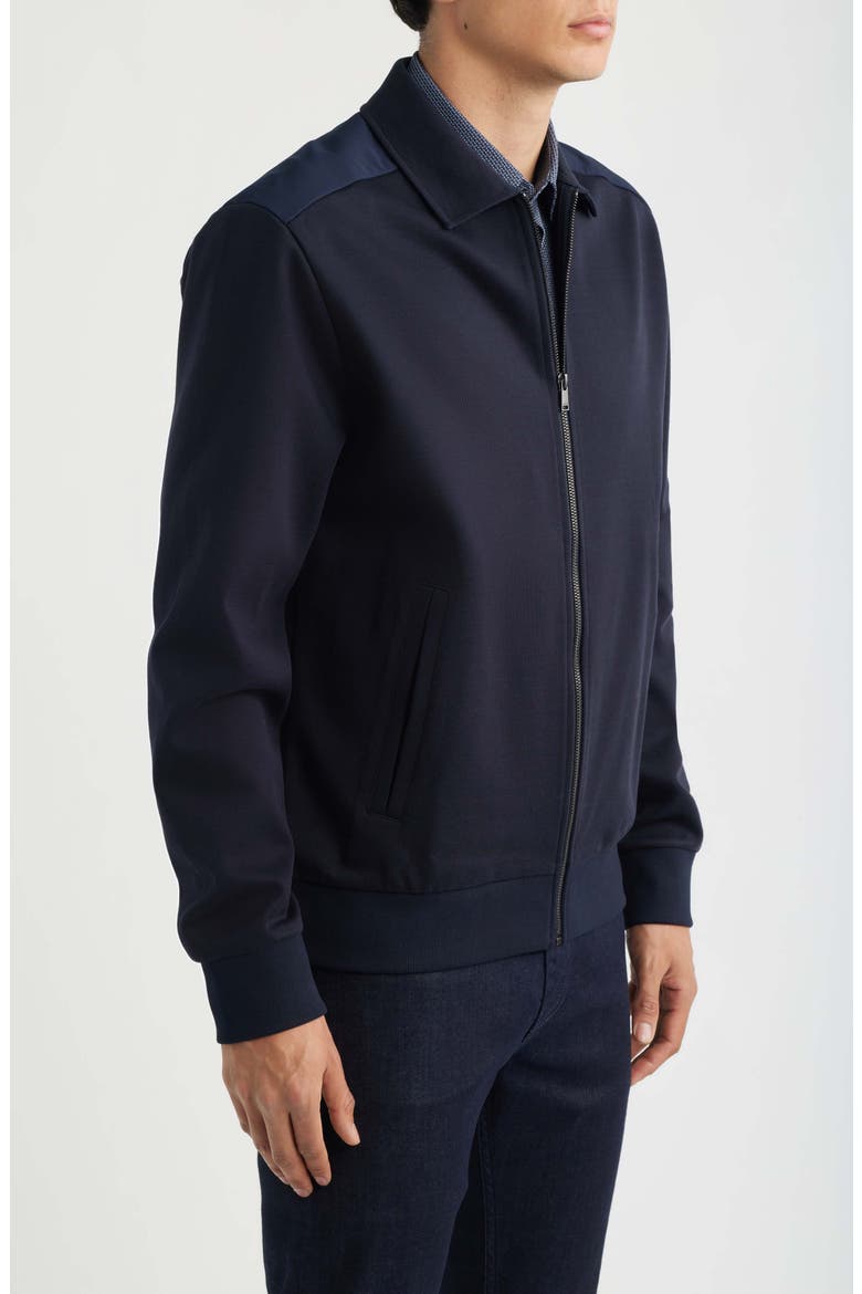 Sigmon Zip Shirt Jacket, Alternate, color, DK BU