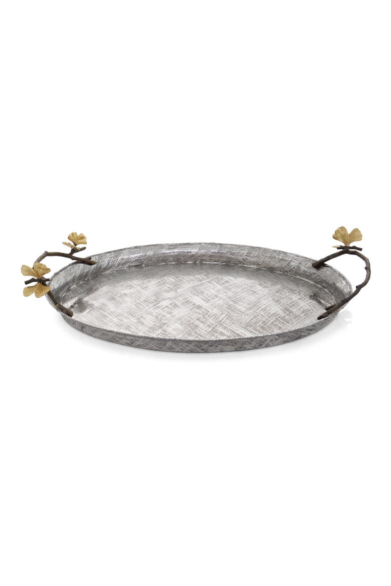 Butterfly Ginkgo Oval Tray, Main, color, NO COLOR