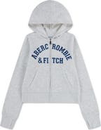 abercrombie kids Logo Full-Zip Hoodie