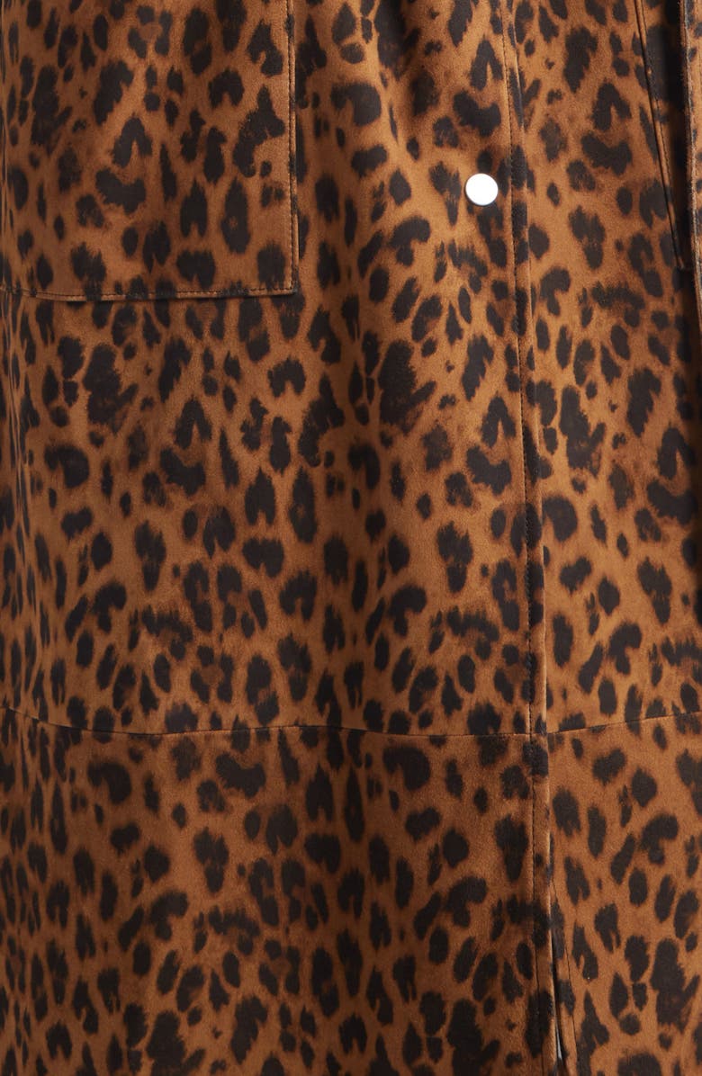 3.1 Phillip Lim Leopard Print Trench Coat, Alternate, color, Leopard