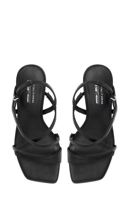Call It Spring By Aldo Shayna Strappy Sandal In Black