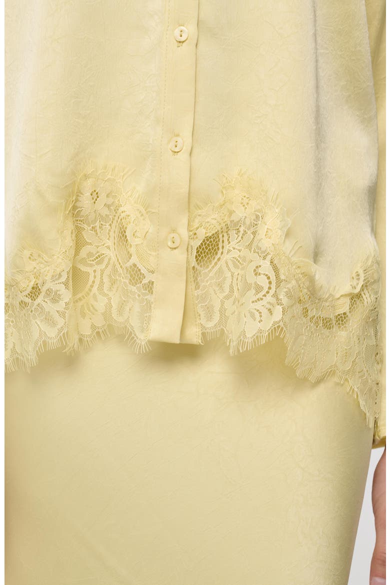 Amora Blouse, Alternate, color, Pale Yellow