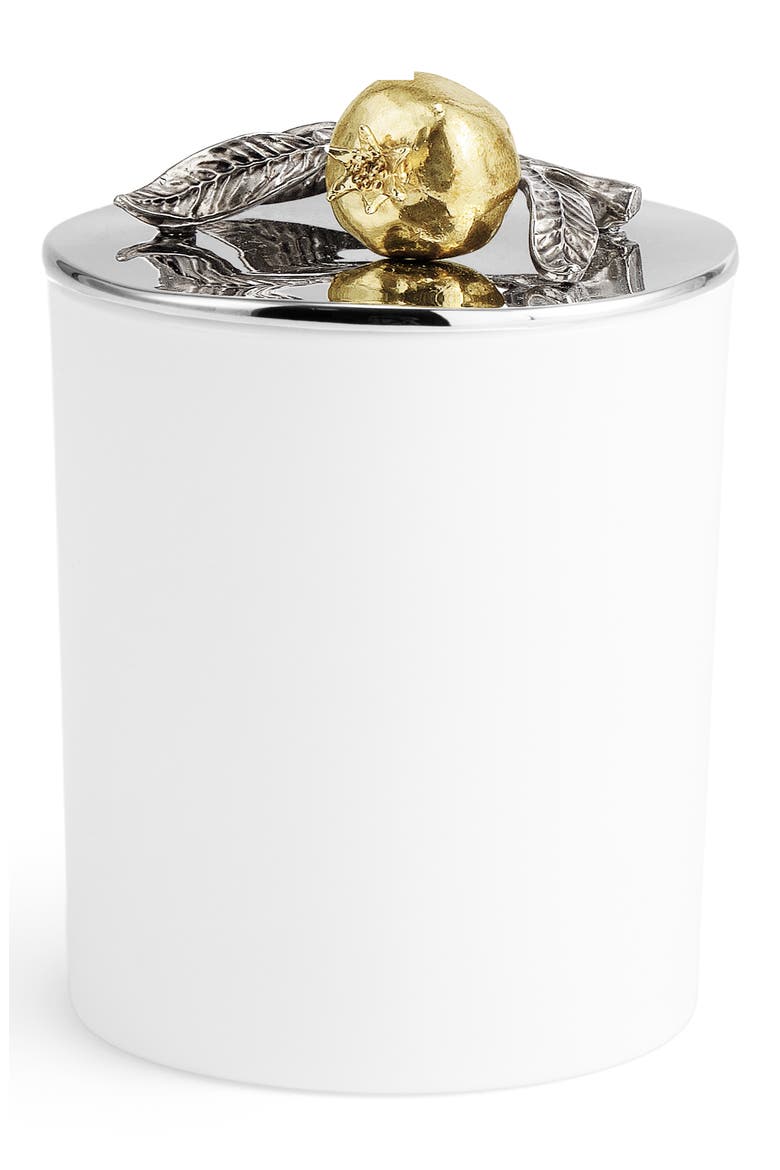 Pomegranate Soy Wax Candle, Main, color, NO COLOR