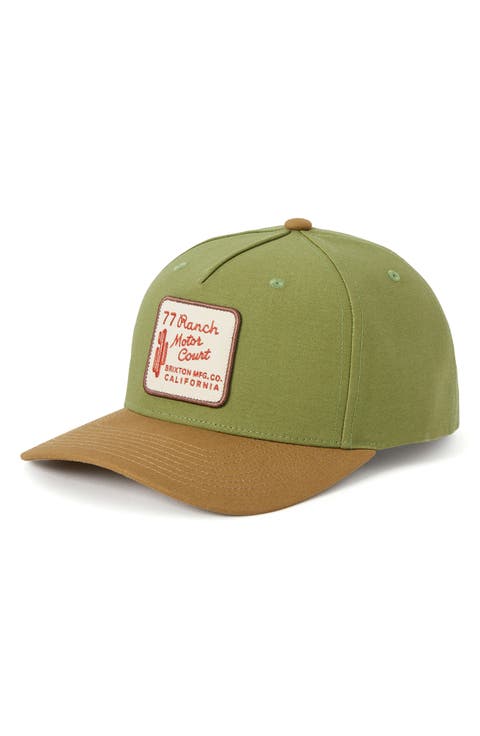 Ranch Moto Court Snapback Cap