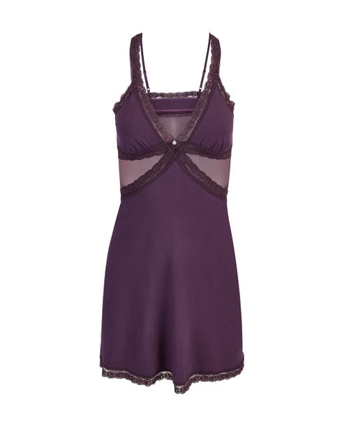 Shop Adore Me Primrosie Slip In Dark Purple