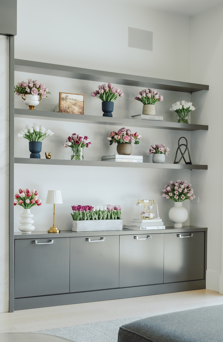 CocoBella Jolie Rose and Tulip RealTouch Trophy Bowl, Alternate, color, 