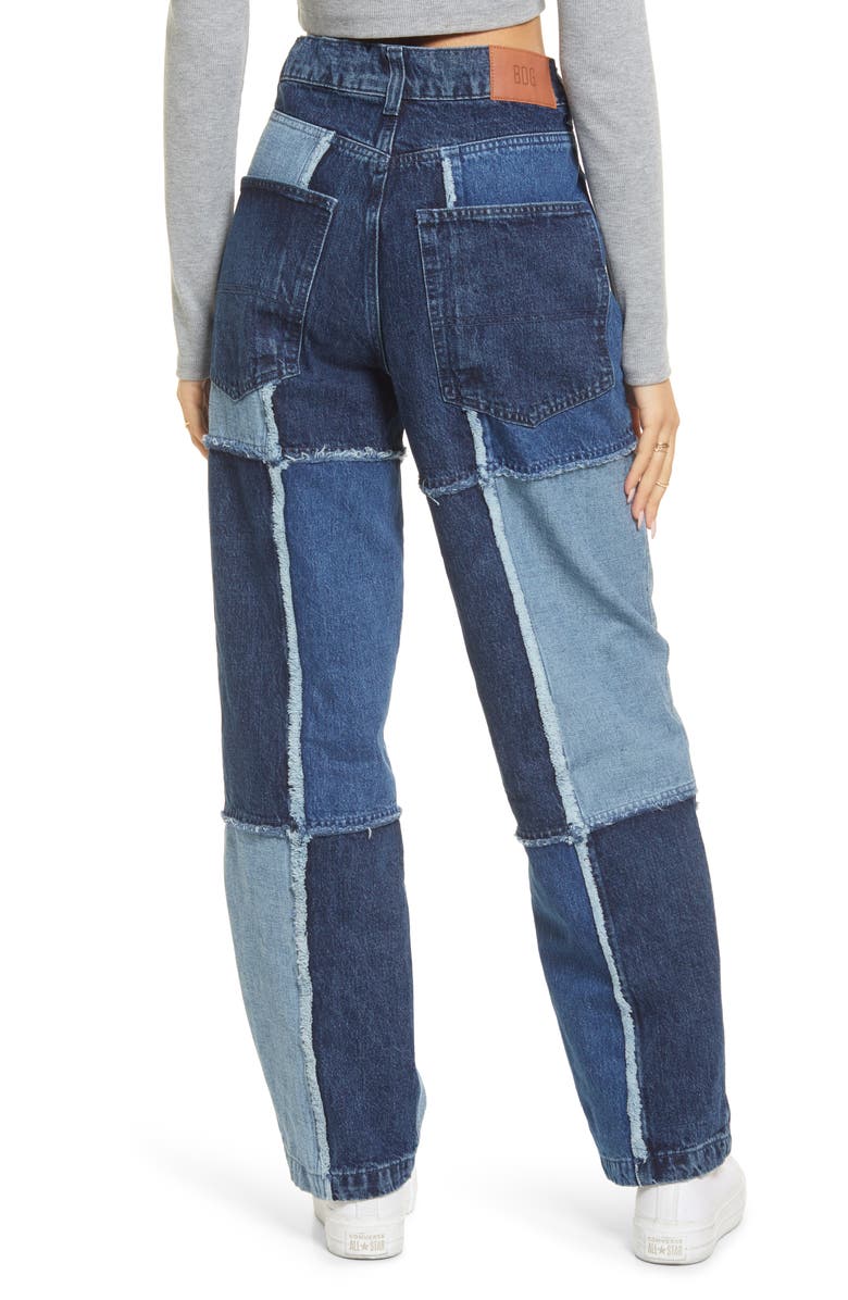 BDG Urban Outfitters Patchwork Jeans, Alternate, color,