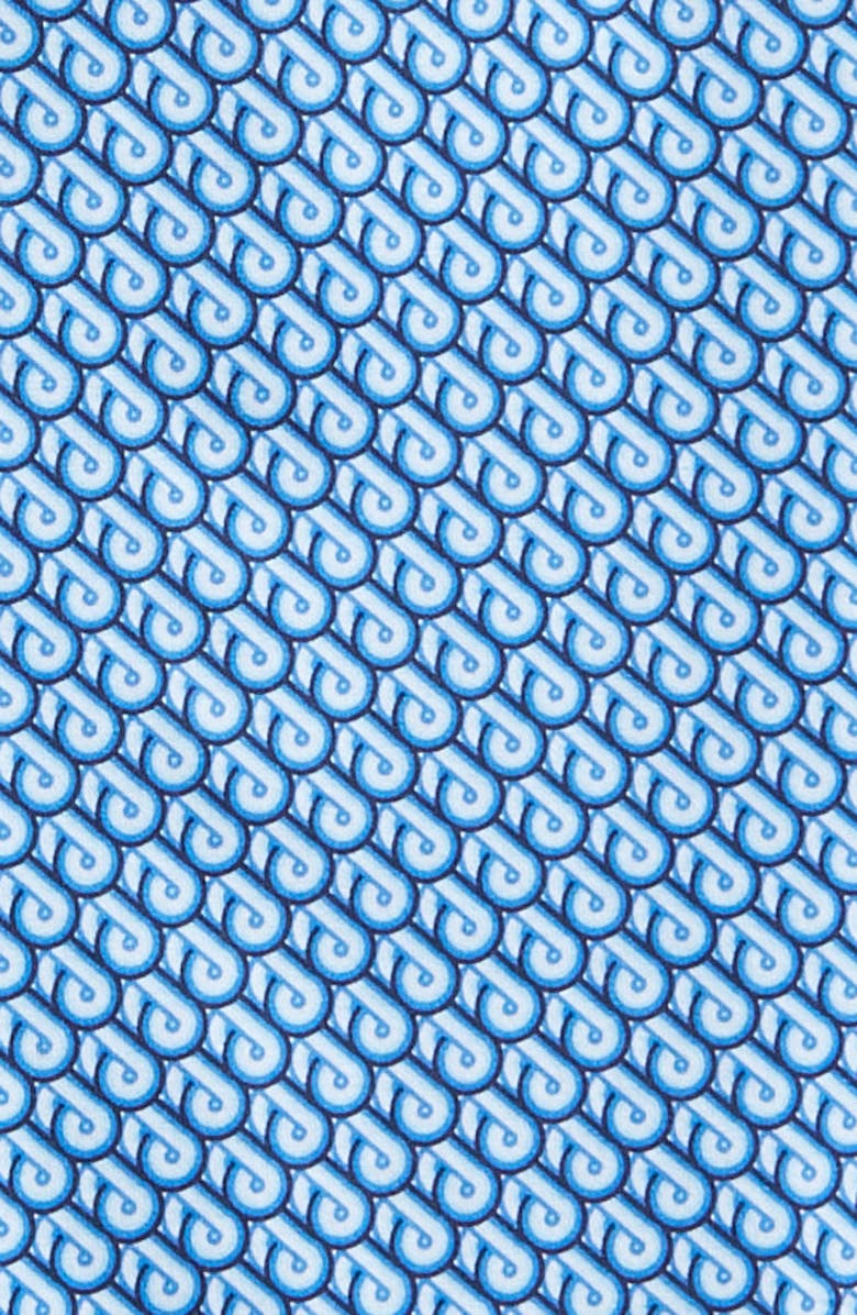 Bugatchi Miles OoohCotton<sup>®</sup> Geometric Short Sleeve Button-Up Shirt, Alternate, color,