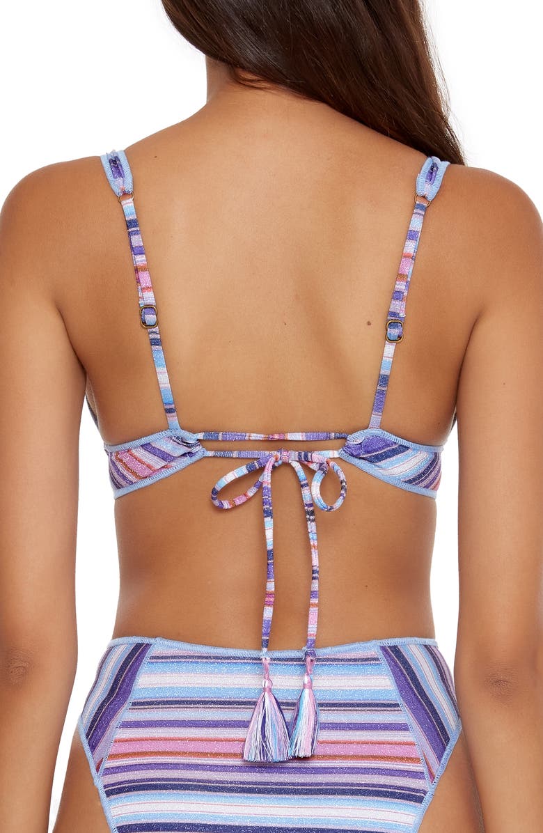 Becca South Coast Halter Bikini Top, Alternate, color,