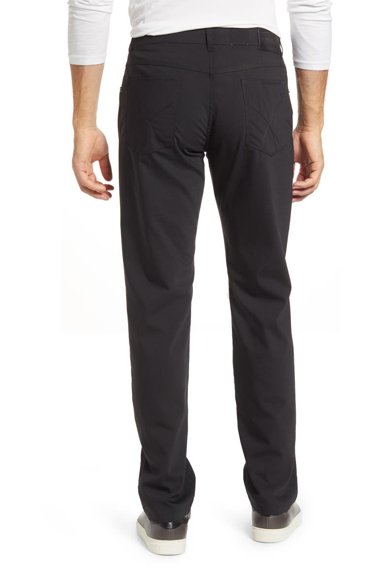 'Manager' Five-Pocket Wool Pants, Alternate, color, BLACK