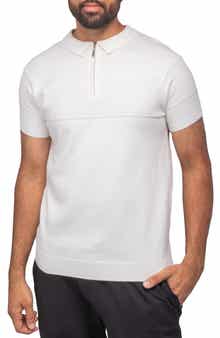 XRAY Zip Polo Sweater