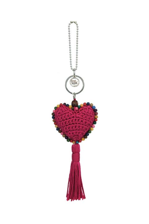 Yarnicharmz Crochet Heart Dangle