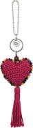 The Sak Yarnicharmz Crochet Heart Dangle