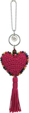 The Sak Yarnicharmz Crochet Heart Dangle