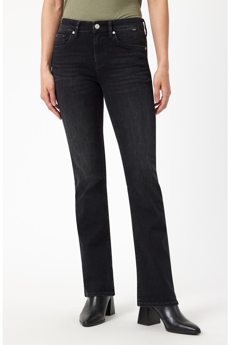 Molly High Waist Bootcut Jeans, Main, color, SMOKE BRUSHED FEATHER BLUE