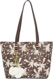 Nanette Lepore Faux Leather Tote with Removable Pouch