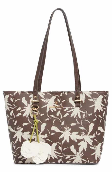 Nanette Lepore Faux Leather Tote with Removable Pouch