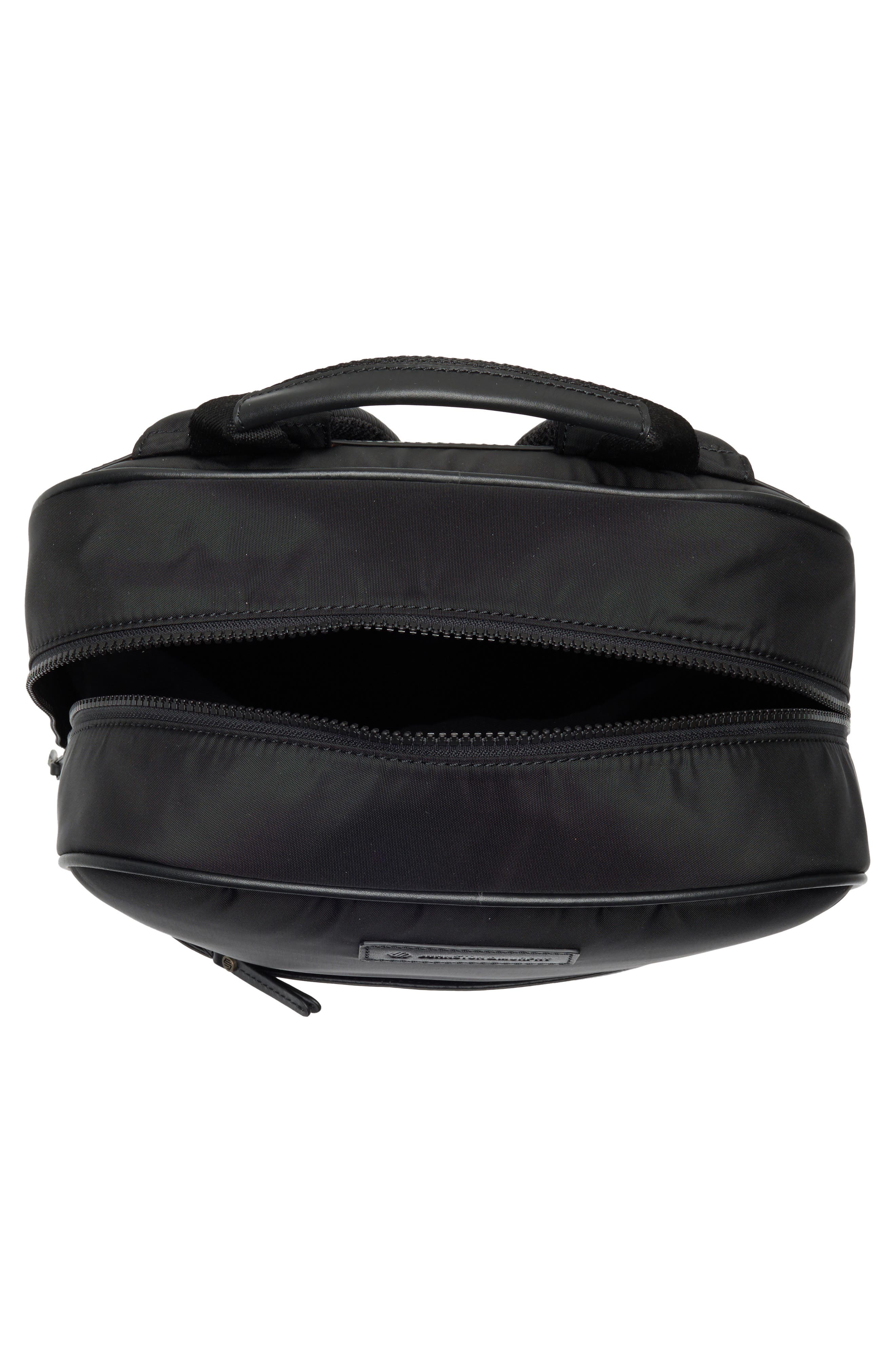 Johnston & Murphy Nylon Backpack, Alternate, color, Black