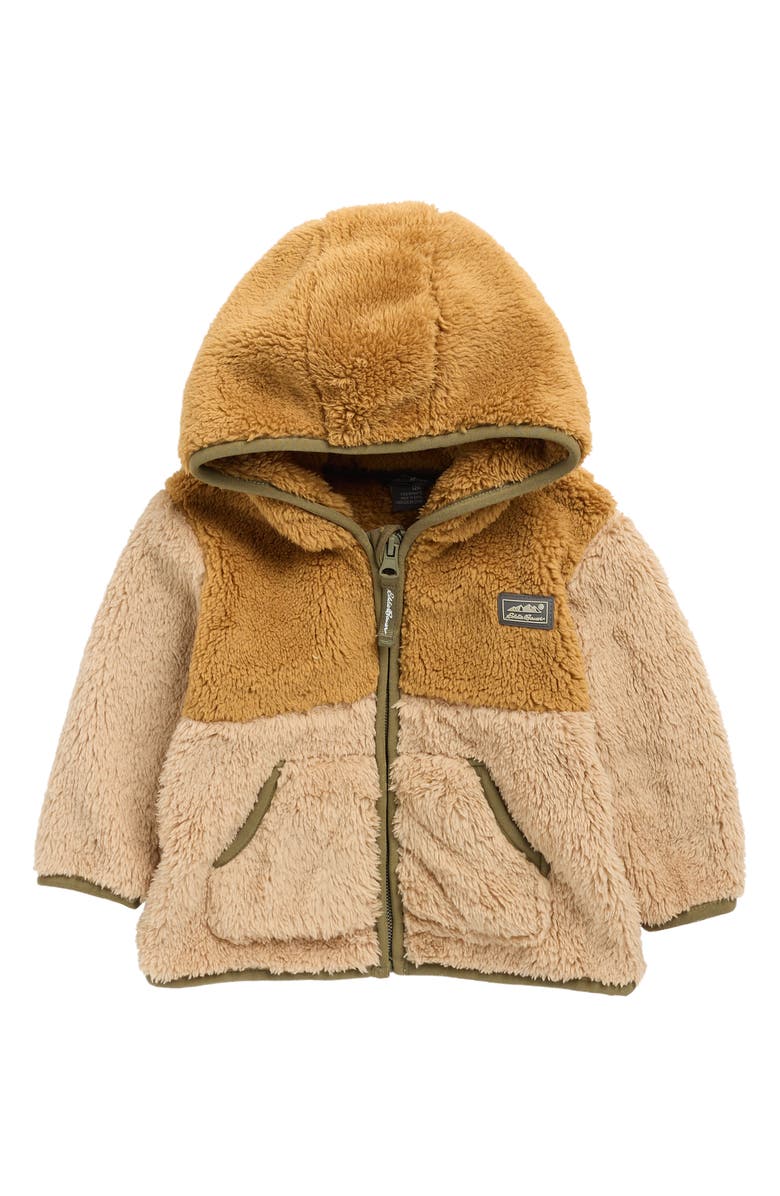 Eddie Bauer Quest Plush Faux Fur Hooded Jacket, Main, color, 