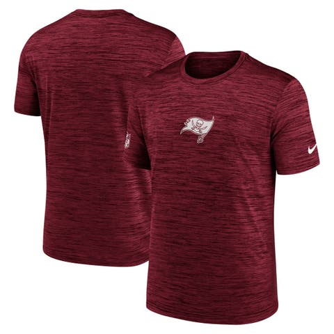 Men's Nike Red Tampa Bay Buccaneers Sideline Velocity Performance T-Shirt