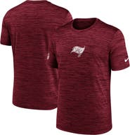 Nike Men's Nike Red Tampa Bay Buccaneers Sideline Velocity Performance T-Shirt