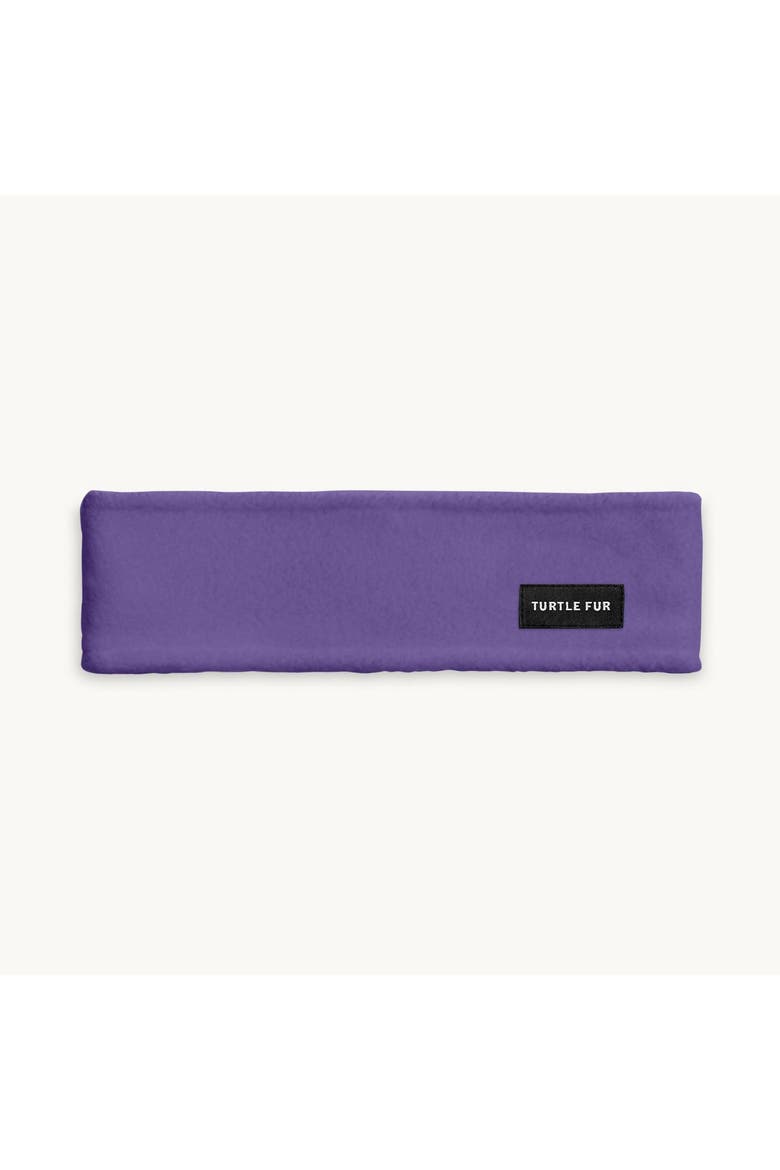 Double-Layer Fleece Headband, Main, color, Amethyst