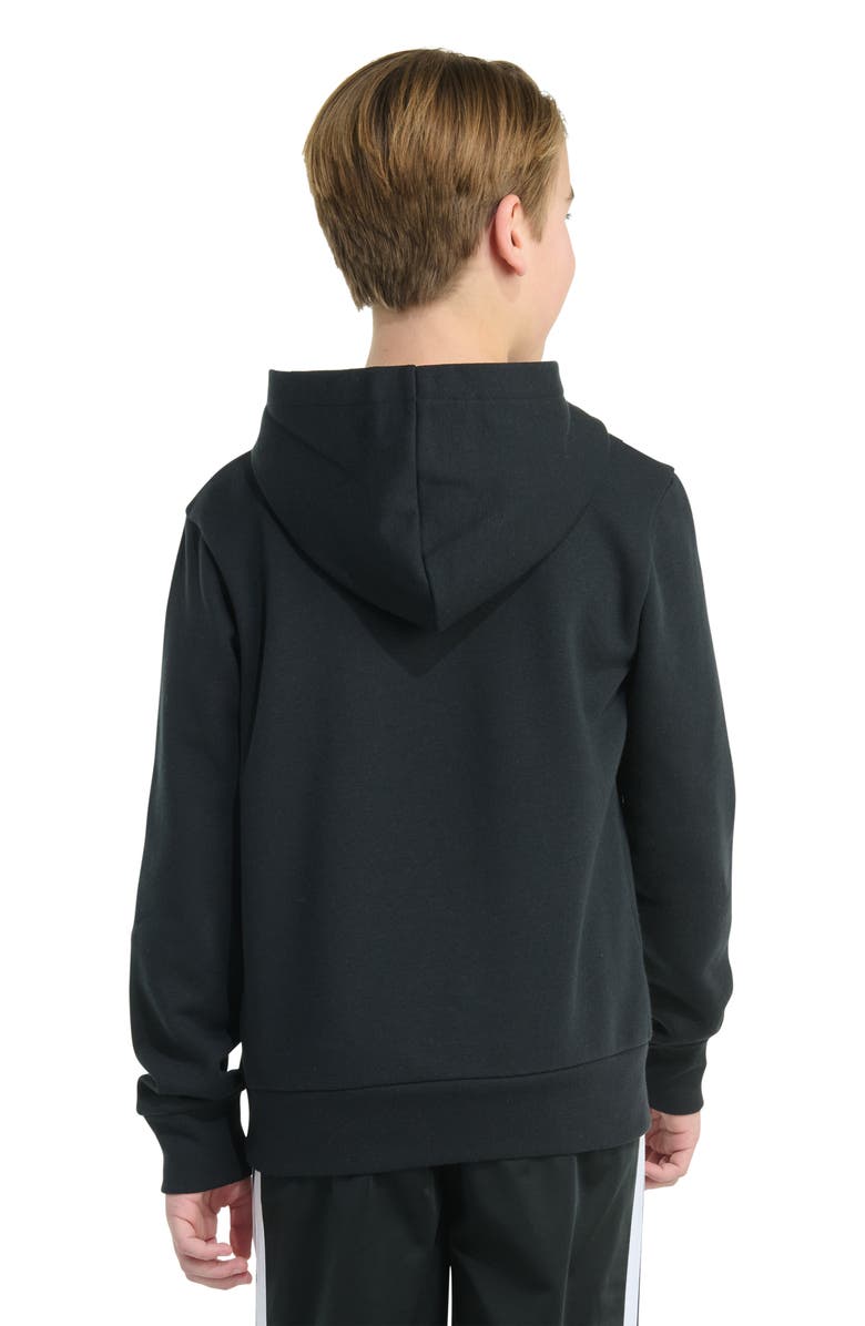adidas Kids' Big Logo Fleece Hoodie, Alternate, color, Black