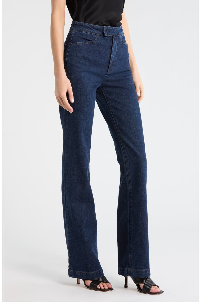 Stevie High Waist Bootcut Trouser Jeans, Alternate, color, BALLAST