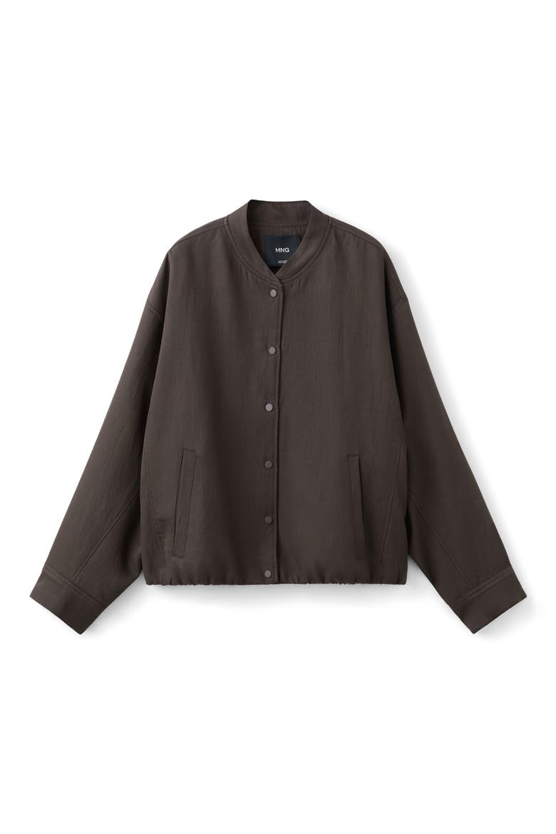Oversize Bomber Jacket, Alternate, color, PURPLE