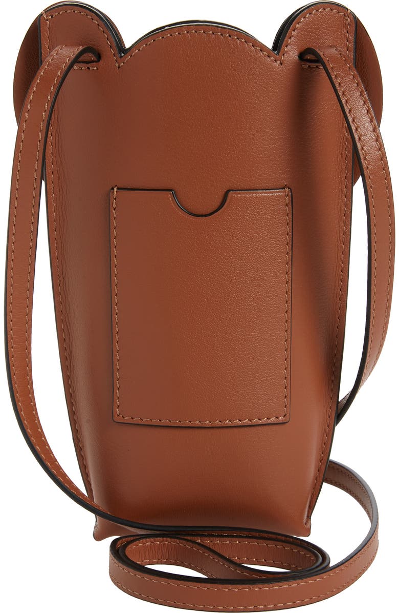 Loewe Elephant Pocket Leather Crossbody Bag, Alternate, color,