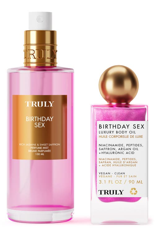 Truly Beauty Birthday Sex Set $72 Value In Multi