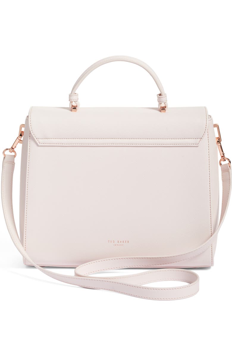 Ted Baker London Large Dajana Faux Leather Top Handle Satchel, Alternate, color,