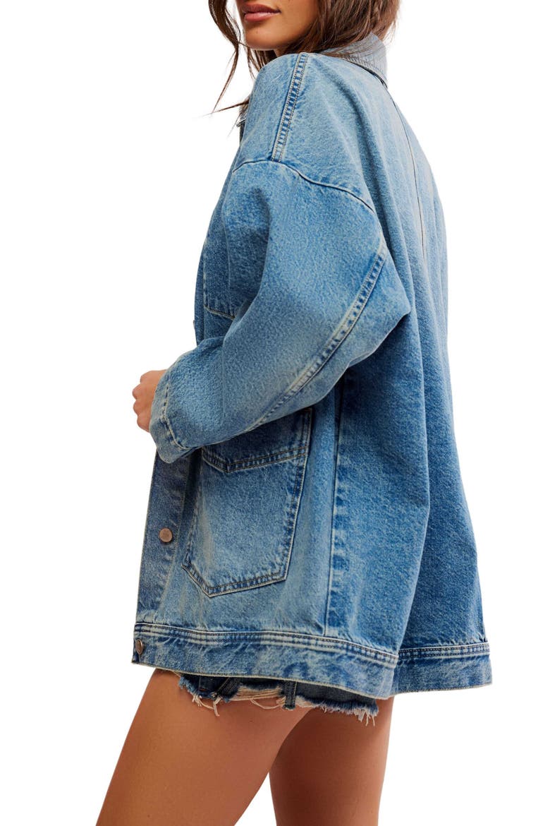 Avery Denim Chore Jacket, Alternate, color, GOT THE BLUES