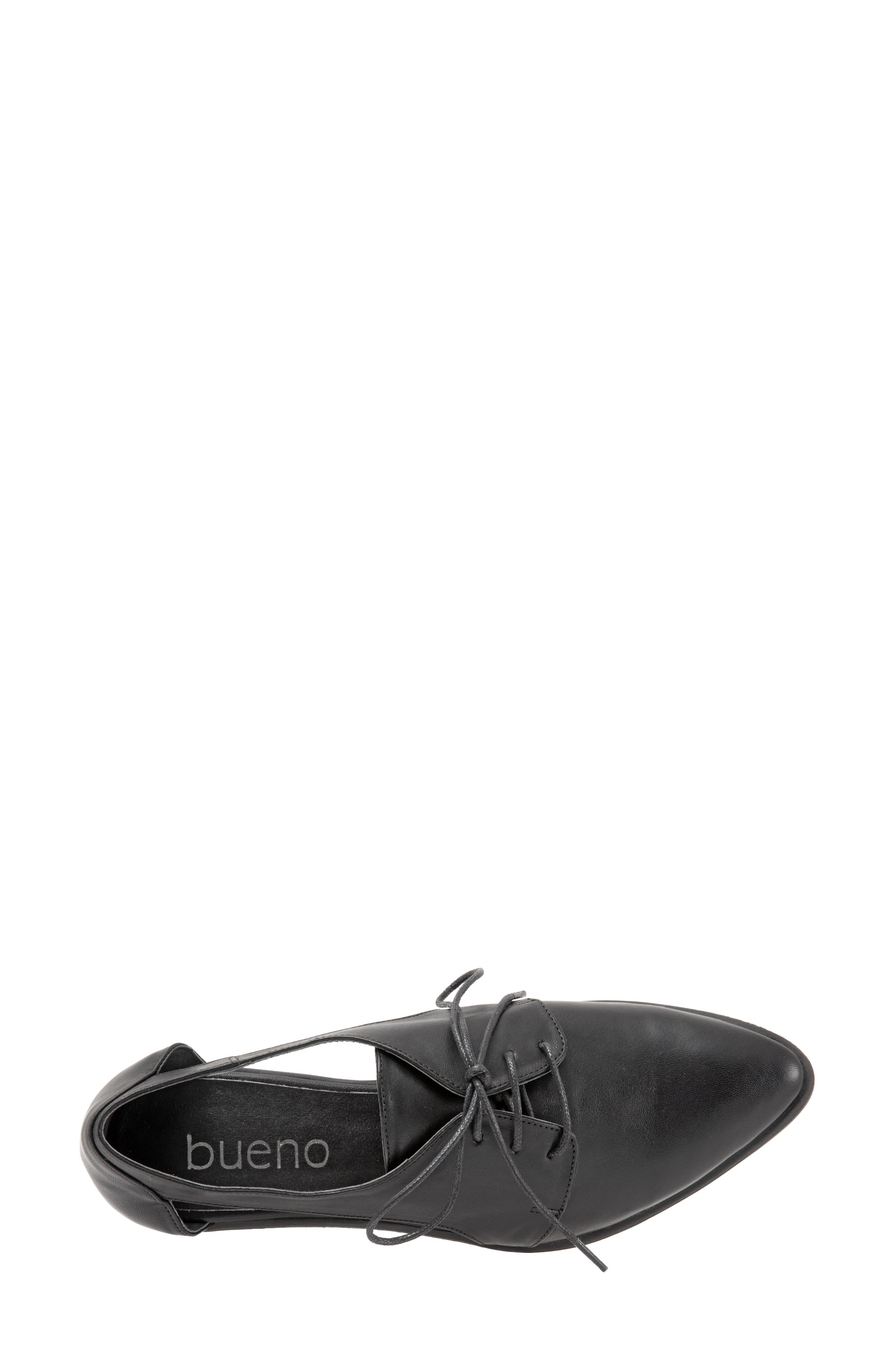 Olivia Derby Flat, Alternate, color, BLACK