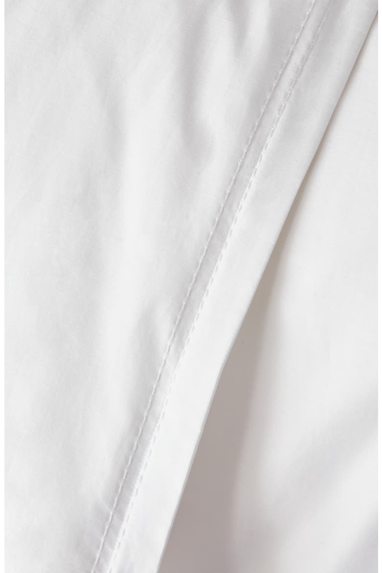 400 Thread Count Organic Cotton Sateen Duvet Cover & Shams Set, Alternate, color, WHITE