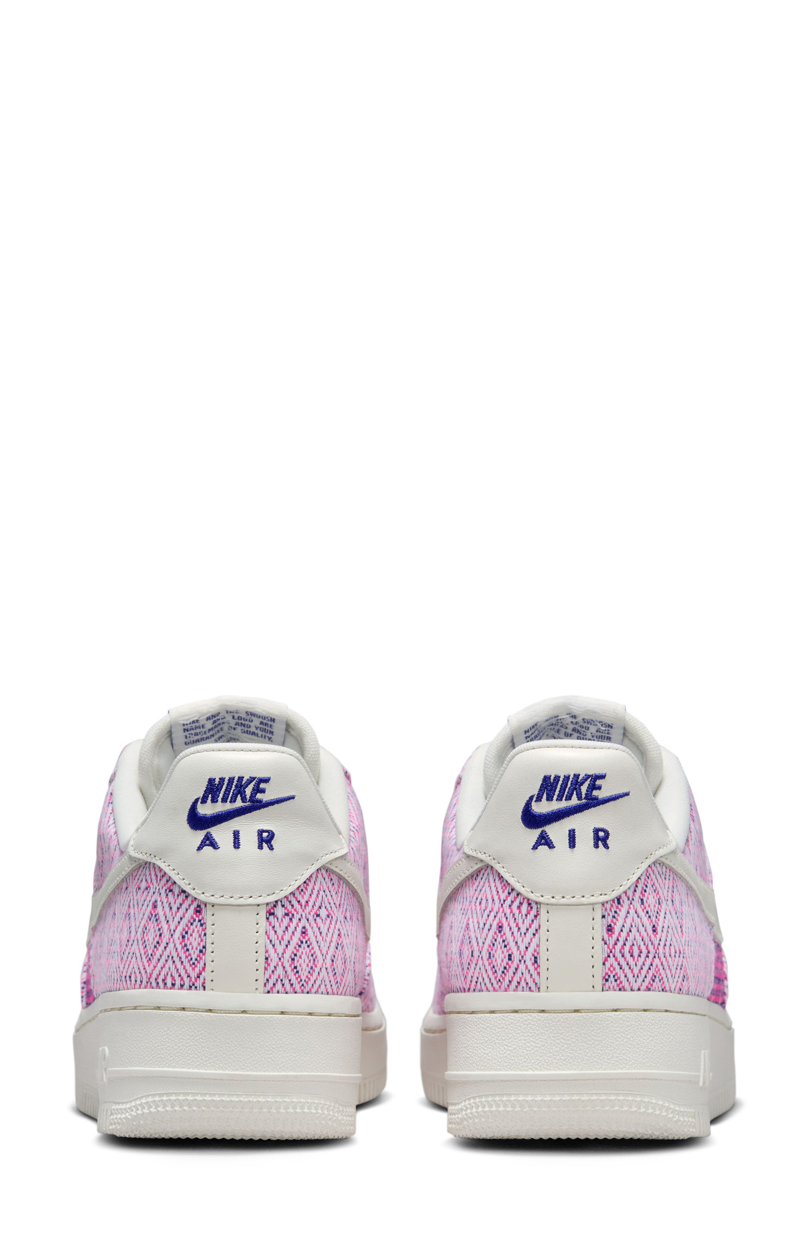 Air Force 1 '07 Basketball Sneaker, Alternate, color, MULTI/ SAIL/ CONCORD/ PINK