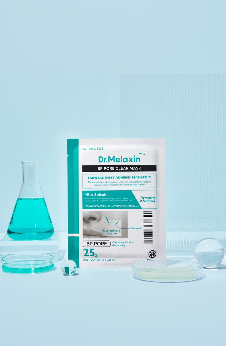 DR MELAXIN BP Pore Clear Facial Mask - 5-Pack, Alternate, color,