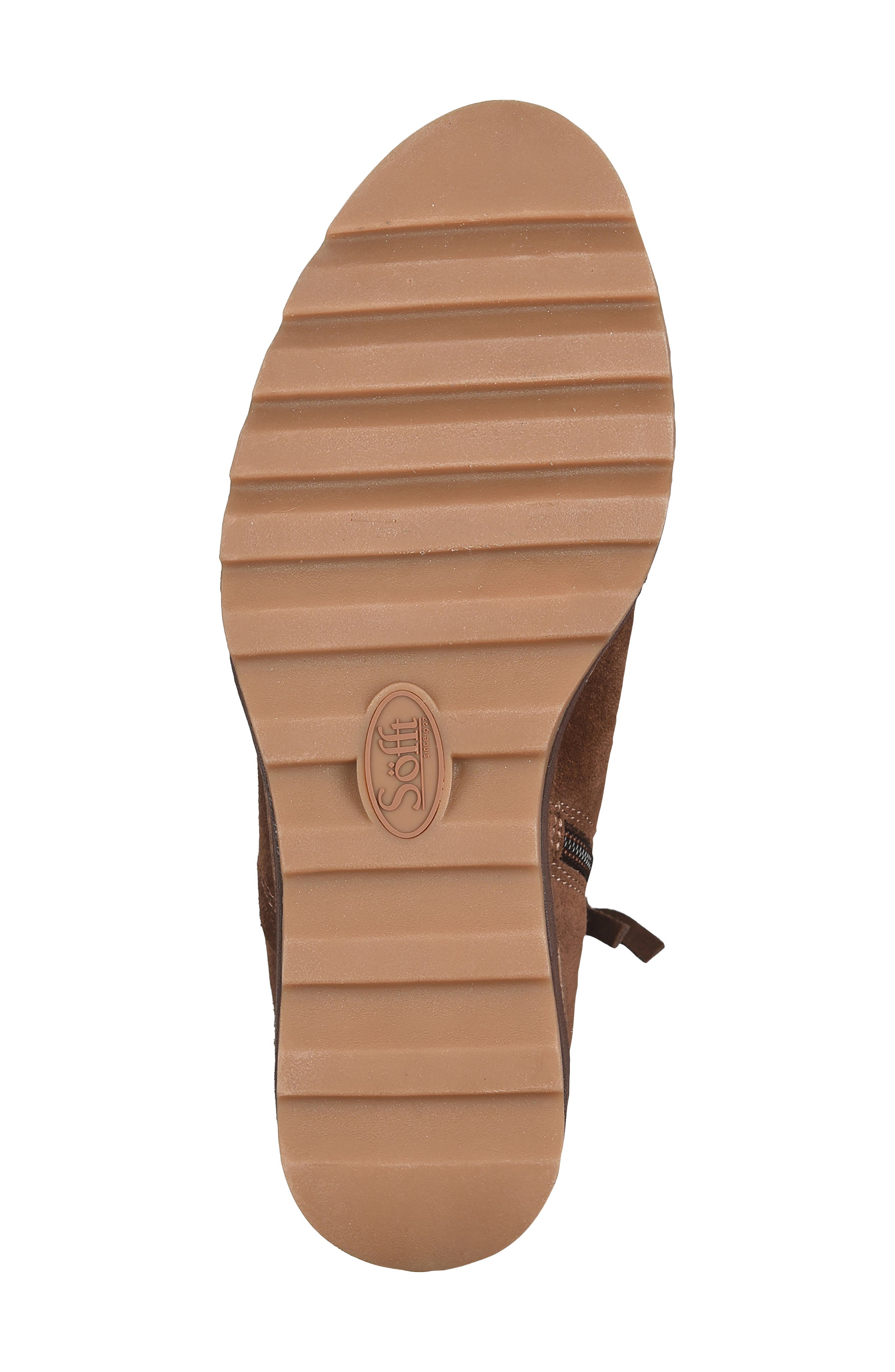 Emma Wedge Boot, Alternate, color, BROWN SUEDE